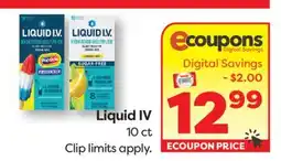 Weis Markets Liquid IV offer