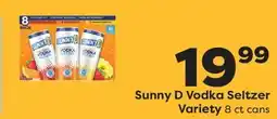 Weis Markets Sunny D Vodka Seltzer Variety offer