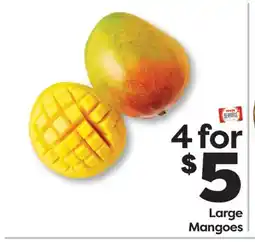 Weis Markets Large Mangoes offer