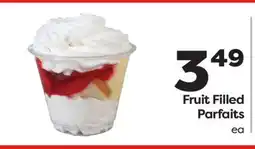 Weis Markets Fruit Filled Parfaits offer
