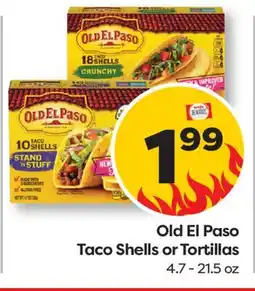 Weis Markets Old El Paso Taco Shells or Tortillas offer