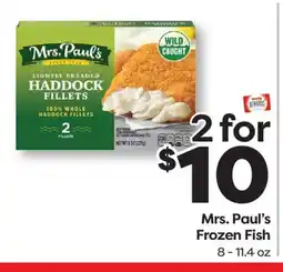 Weis Markets Mrs. Paul's Frozen Fish offer