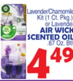 Bravo Supermarkets AIR WICK SCENTED OIL. 67 Oz. Btl offer