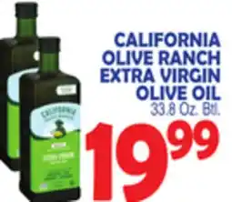 Bravo Supermarkets CALIFORNIA OLIVE RANCH EXTRA VIRGIN OLIVE OIL offer