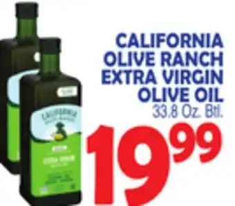 Bravo Supermarkets CALIFORNIA OLIVE RANCH EXTRA VIRGIN OLIVE OIL offer