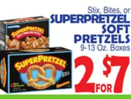 Bravo Supermarkets SUPERPRETZEL SOFT PRETZELS offer
