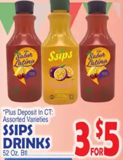 Bravo Supermarkets SSIPS DRINKS offer