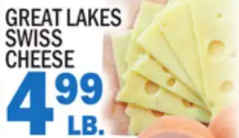 Bravo Supermarkets GREAT LAKES SWISS CHEESE offer