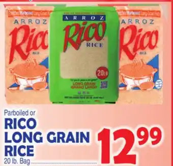 Bravo Supermarkets RICO LONG GRAIN RICE offer
