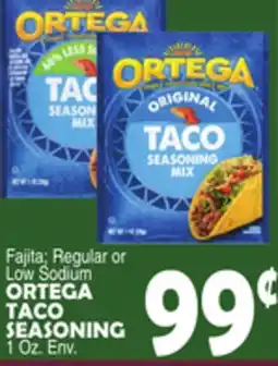 Bravo Supermarkets ORTEGA TACO SEASONING offer