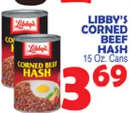 Bravo Supermarkets LIBBY'S CORNED BEEF HASH offer