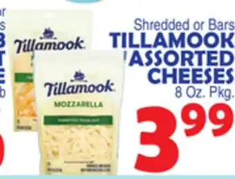 Bravo Supermarkets TILLAMOOK ASSORTED CHEESES offer