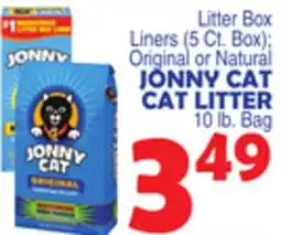 Bravo Supermarkets JONNY CAT CAT LITTER 10 lb. Bag offer