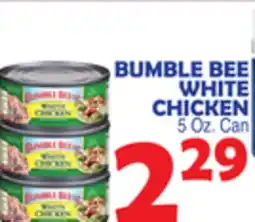 Bravo Supermarkets BUMBLE BEE WHITE CHICKEN offer