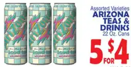 Bravo Supermarkets ARIZONA TEAS & DRINKS offer