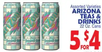 Bravo Supermarkets ARIZONA TEAS & DRINKS offer