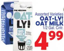 Bravo Supermarkets OAT-LY! OAT MILK offer