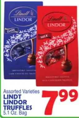 Bravo Supermarkets LINDT LINDOR TRUFFLES offer