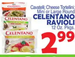 Bravo Supermarkets CELENTANO RAVIOLI offer