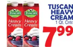 Bravo Supermarkets TUSCAN HEAVY CREAM offer