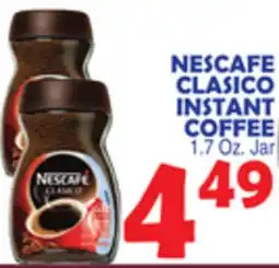 Bravo Supermarkets NESCAFE CLASICO INSTANT COFFEE offer