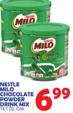 Bravo Supermarkets NESTLE MILO CHOCOLATE POWDER DRINK MIX offer