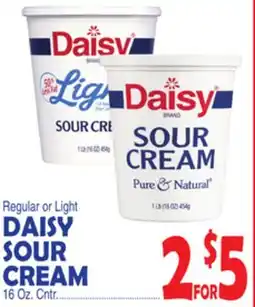 Bravo Supermarkets DAISY SOUR CREAM offer