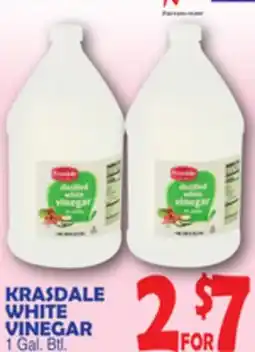 Bravo Supermarkets KRASDALE WHITE VINEGAR offer