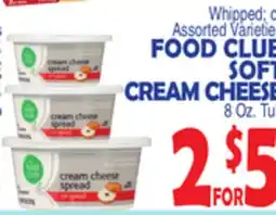 Bravo Supermarkets FOOD CLUB SOFT CREAM CHEESE offer