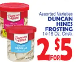 Bravo Supermarkets DUNCAN HINES FROSTING offer