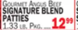 Bravo Supermarkets SIGNATURE BLEND PATTIES offer