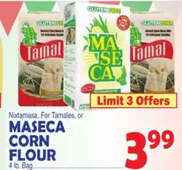 Bravo Supermarkets MASECA CORN FLOUR offer
