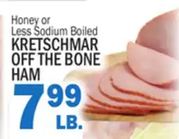 Bravo Supermarkets KRETSCHMAR OFF THE BONE HAM offer