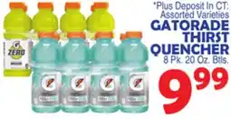 Bravo Supermarkets GATORADE THIRST QUENCHER offer