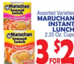Bravo Supermarkets MARUCHAN INSTANT LUNCH offer