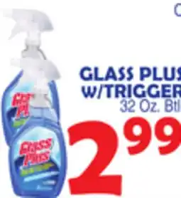 Bravo Supermarkets GLASS PLUS W/TRIGGER offer
