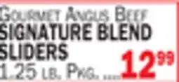 Bravo Supermarkets SIGNATURE BLEND SLIDERS offer