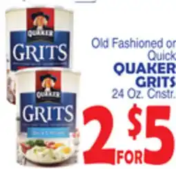 Bravo Supermarkets QUAKER GRITS offer