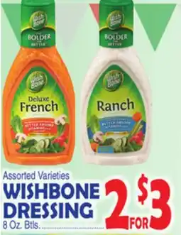 Bravo Supermarkets WISHBONE DRESSING offer