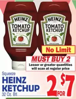 Bravo Supermarkets HEINZ KETCHUP offer