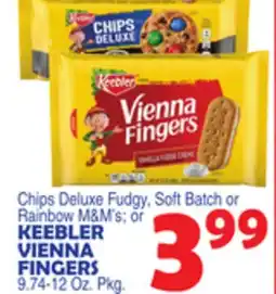 Bravo Supermarkets KEEBLER VIENNA FINGERS offer