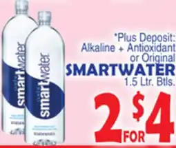 Bravo Supermarkets SMARTWATER offer