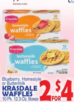 Bravo Supermarkets KRASDALE WAFFLES offer