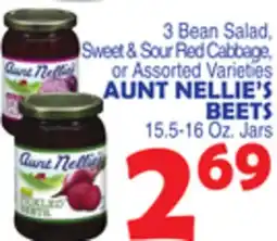 Bravo Supermarkets AUNT NELLIE'S BEETS offer