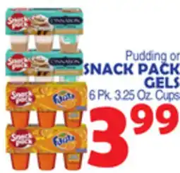Bravo Supermarkets SNACK PACK GELS offer