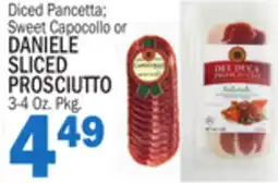 Bravo Supermarkets DANIELE SLICED PROSCIUTTO offer