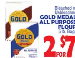 Bravo Supermarkets GOLD MEDAL ALL PURPOSE FLOUR offer
