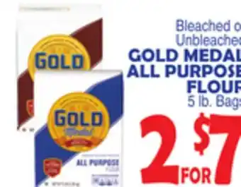 Bravo Supermarkets GOLD MEDAL ALL PURPOSE FLOUR offer