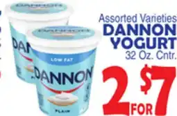 Bravo Supermarkets DANNON YOGURT offer