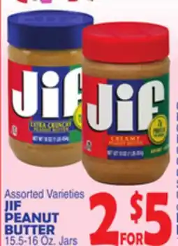 Bravo Supermarkets JIF PEANUT BUTTER offer